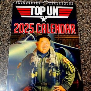 Top Gun 2025 Novelty Calendar NWT